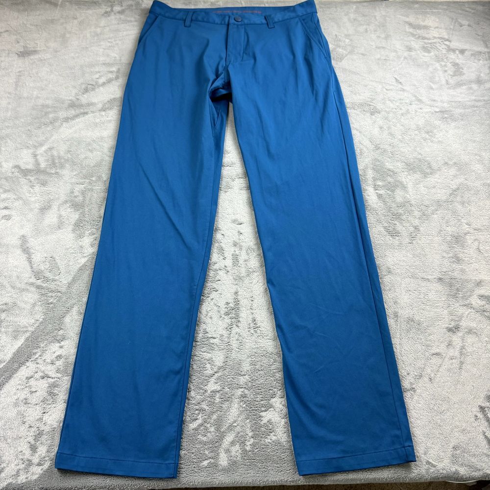 Rhone Mens Pants Size 32x32 Chino Blue Performance Stretch Golf Athletic Outdoor